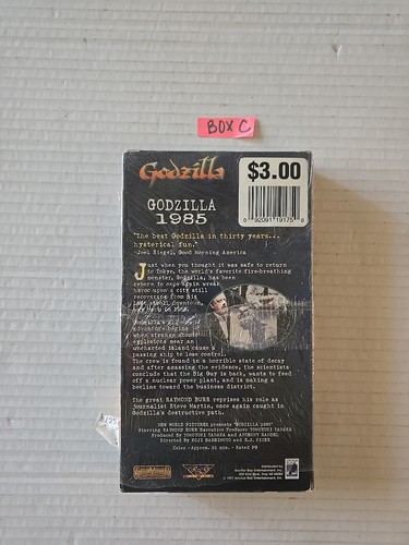 Godzilla (1985, VHS) Sci-Fi , Rare - Imagen 2 de 5