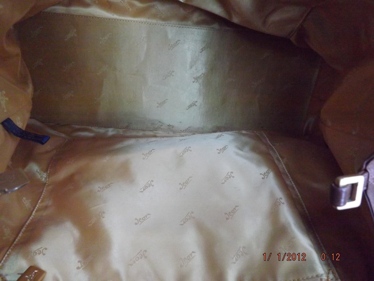ICON LEATHER PURSE 'french' theme View 4