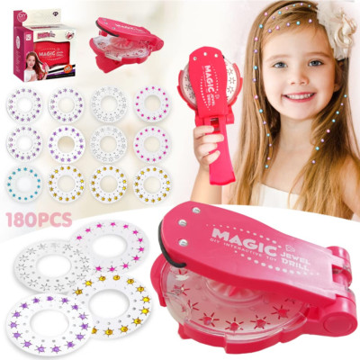 Hair Bedazzler Kit, Diamond Hair Machine, Hair Gem Stem, Hair Glitter Stones Dev