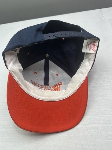 VINTAGE New Chicago Bears SnapBack Hat Cap 1980s NFL ANNCO Professional Model - Picture 4 of 6