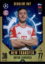 Champions League EXTRA Card TDD 3 Bryan Zaragoza Deadline Day New Transfer 23/24