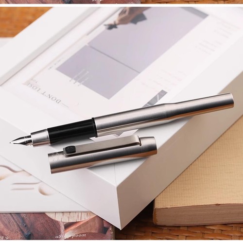 2025 New MAJOHN B25 Metal Fountain Pen Iridium Fine Nib 0.5mm Writing Office Pen - Picture 11 of 29