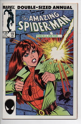 The Amazing Spider-Man 19 Marvel Comic Book 1985 Double Sized