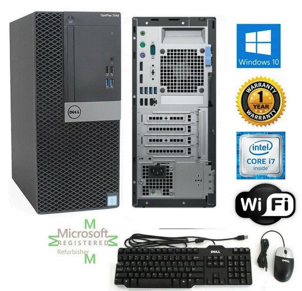 Gaming Dell 7050 PC Tower i7 6700 3.40g 32GB NEW 1TB SSD Win 10 GTX 960 2gb Gaming Dell 7050 PC Tower i7 6700 3.40g 32GB NEW 1TB SSD Win 10 GTX 960 2gb
