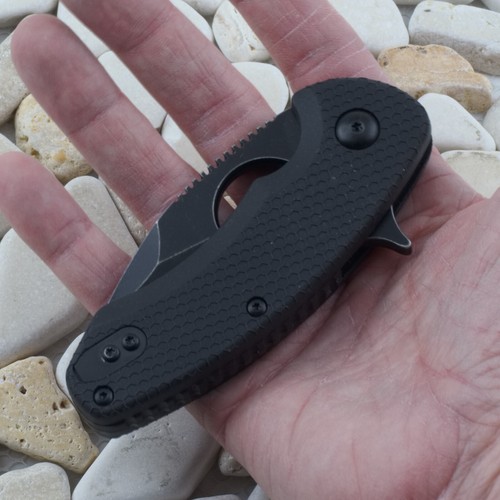 Brous Blades SSF Silent Soldier Linerlock Folding Knife Wharncliffe Blade - Picture 4 of 6