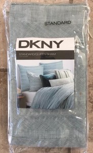 Dkny Loft Stripe Jade Standard Sham Pillow Sham Donna Karan Ebay