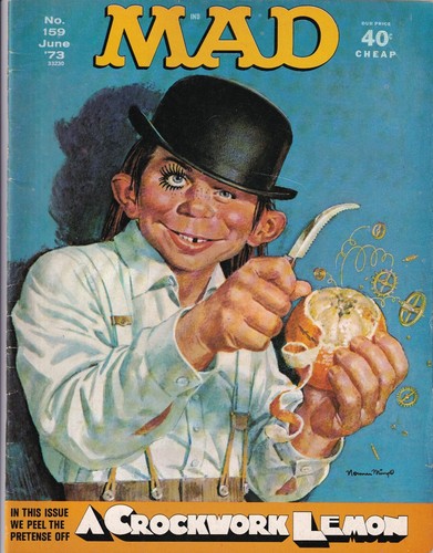 MAD Magazine No. 159 June 1973  A Crockwork Lemon