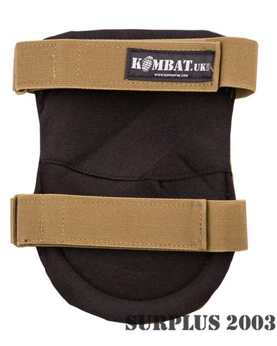 British Army Style Knee Pads BTP (MTP) Black Green Coyote Camo Knee Protectors - Picture 7 of 9