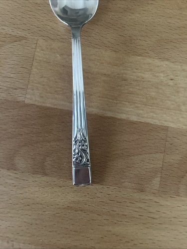 Vintage 4 SPRINGTIME EPNS Teaspoons Spoons Sheffield Silver Plate 14cm - Picture 3 of 7