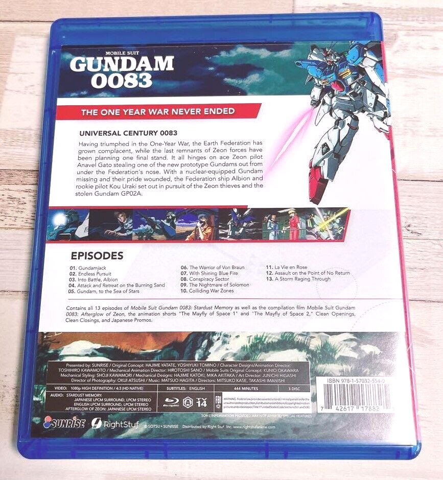【中古】「未使用品」Mobile Suit Gundam 0083: Collection/ [Blu-ray] [Import] Right Stuf Mobile Suit Gundam 0083: Collection/ Blu-Ray Popular