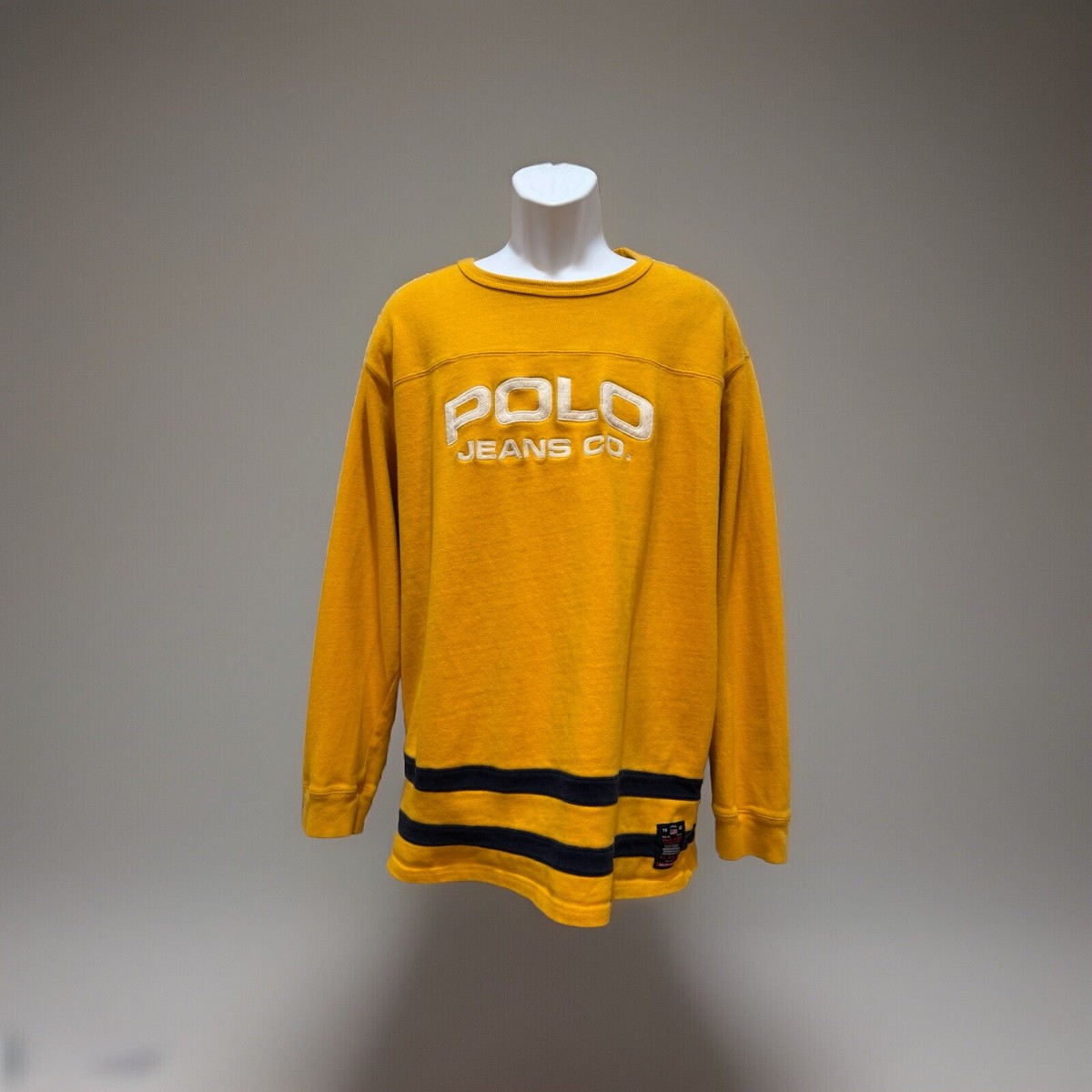 Polo Ralph Lauren イエロー プルオーバー POLO RALPH LAUREN ポロ・ラルフローレン 国内正規品 ポニー刺繍