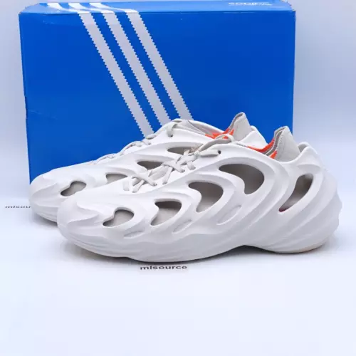 Size 9.5 Men's adidas adiFOM Q Sneakers GY4455 Off White/Aluminum/Wonder White