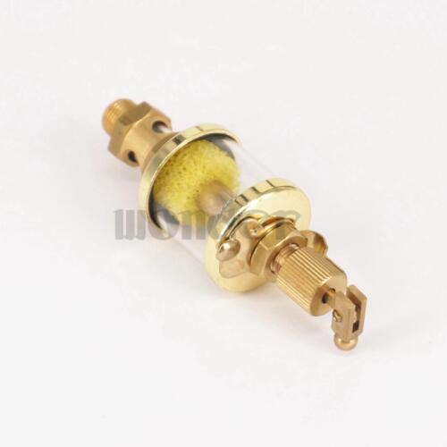 1/8" BSP 1" OD Latón Mira Gravedad Goteo Alimentación Engrasador Lubricador Golpe Miss Motor - Imagen 4 de 5
