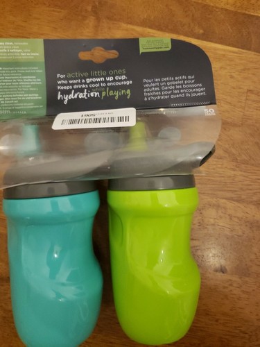 Tommee Tippee Insulated Sportee Toddler Sports Water Bottle(9oz,12+Months,2 Ct) - Picture 7 of 8