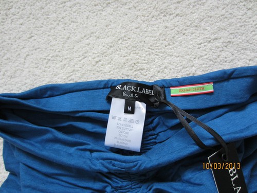 Damen Gestrickt Rock Paul Größe Smith Blau M 5BpgxST