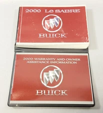 2000 Buick LeSabre Factory Original Glovebox Owners Manual Book Portfolio