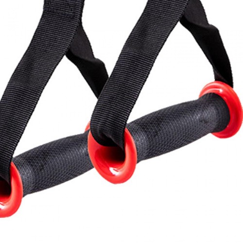 2Pcs Cable Machine Attachment Handles Universal Stretch Tube Pull up - Picture 7 of 12