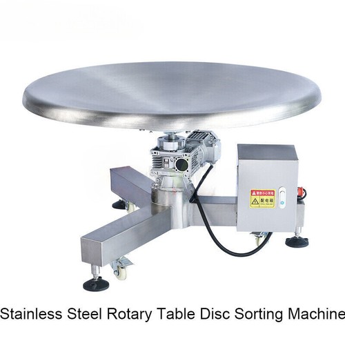 Mesa de acumulación giratoria redonda para descifrar discos máquina de clasificación rotativa de recolección - Imagen 2 de 13