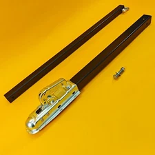 Vehicle Recovery Tow Pole 3.5Ton Ridged Towing Bar 1.8m 3500kg 2pc Steel Car Van