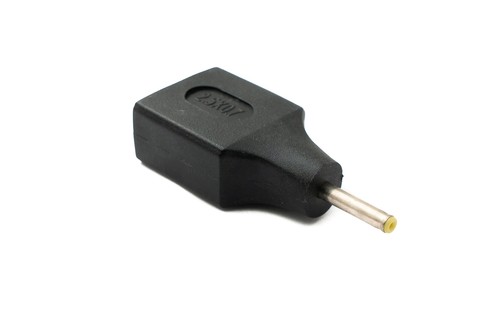 SYSTEM-S DC Adapter 20V 2,5 x 0,7 Stecker zu USB 2.0 Buchse Kabel in Schwarz - Bild 3 von 4