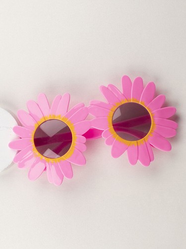 Large Frame Daisy Shades Sun Flower Shape Party Funny Glasses - Picture 24 of 34