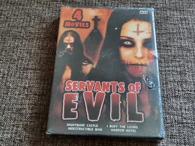 SERVANTS OF EVIL 4-Movie DVD Box Set USA Nightmare Castle I Bury The Living