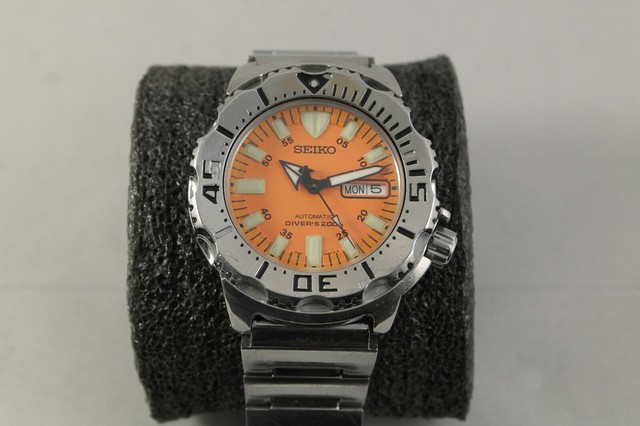 seiko orange monster diver