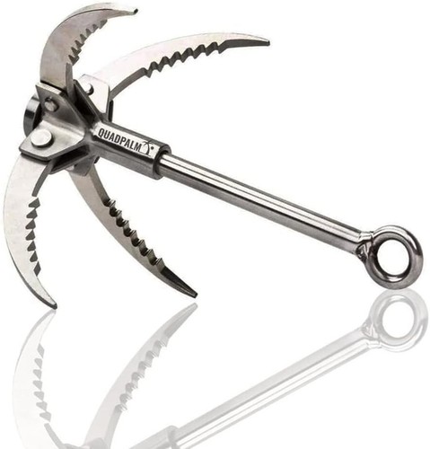 Premium Multifunctional Grappling Hook - 10m Rope & Folding Claws for Climbing - Picture 11 of 11
