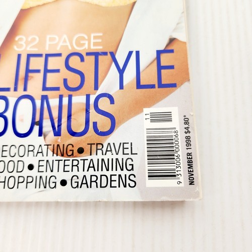 She Magazine Australia 1998 Vintage Y2k x2 Cindy Crawford Jennifer Lopez  - Picture 10 of 11