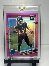 2023 Optic Bijan Robinson Rated Rookie Pink Prizm