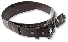 Harley-Davidson Men's Studded Leather Belt - NWT Mens 36 Brown - #45503-K2