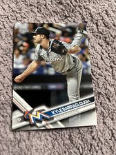 2017 Topps Series 1 Baseball Card #94 Kyle Barraclough Miami Marlins