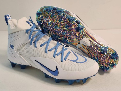 NIKE ALPHA HUARACHE 8 ELITE TAR HEELS LACROSSE CLEATS MEN'S SIZE 11 CW4830-103 - Picture 9 of 11