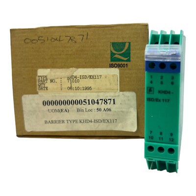Pepperl+Fuchs KHD4-ISD/EX117 Industrial Module 71010 Pepperl+Fuchs