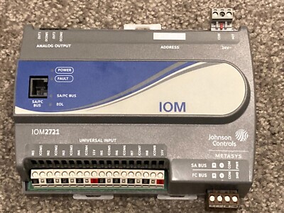 Johnson Controls Inuput/Output Module 24V (MS-IOM2721-0) | eBay