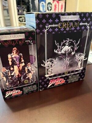 Jojo's Bizarre Adventure Vanilla Ice ＆ Cream Statue Legend figure set of 2  w/Box