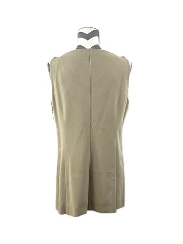 NWT - Emporio Armani Virgin Wool Sleeveless Tunic Top - Size 10 - Picture 4 of 10