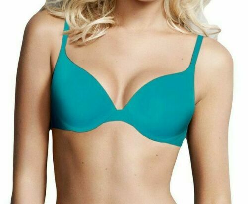 Wonderbra Invisible Padded Push Up T-Shirt Bra W9443 Smooth BNWT - Picture 5 of 23