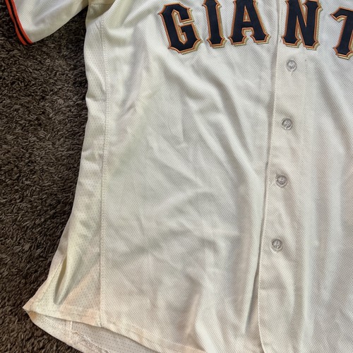 San Fransisco Giants Cream Majestic Authentic Flex Base #28 Size 52 - Picture 4 of 20