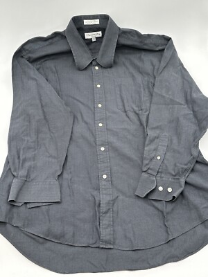 シャツ+ブラウス(長袖+七分) Christian Dior - vintage Cristian Dior wool  shirt an Christian Dior Men's Long Sleeve Button Down Size 17 1/2 34