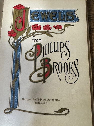 Antique Jewels from Phillips Brooks VTG Free Shipping. Personal Note. - Picture 15 of 22