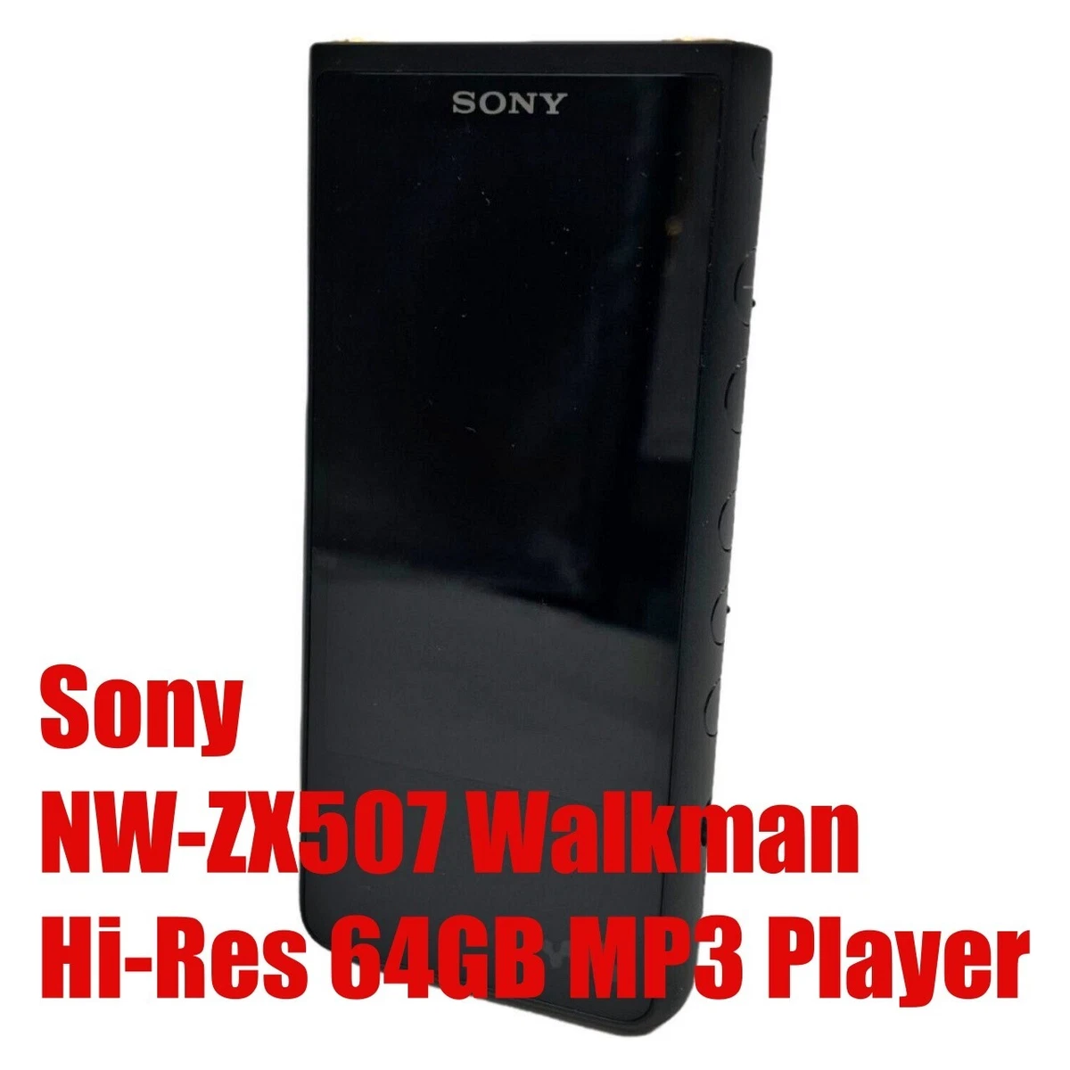 SONY NW-ZX507/B Walkman Hi-Res 64GB MP3 Player, Black