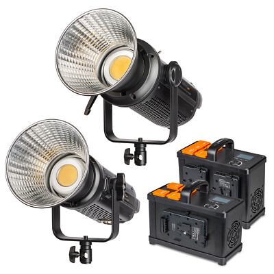  Walimex pro LED Niova Plus Daylight Set 350W 500W Studioleuchte Videolicht 