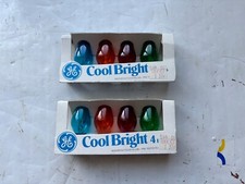 GE Cool Bright C7 Bulbs Candelabra Base Christmas Multi-color Pack of 8