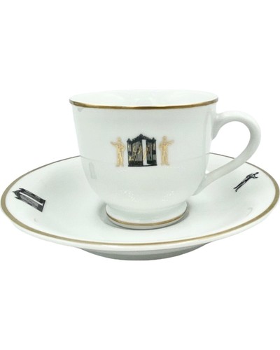 New The "21" Club NYC Demitasse Cup & Saucer Espresso New York City Coffee - Picture 2 of 12