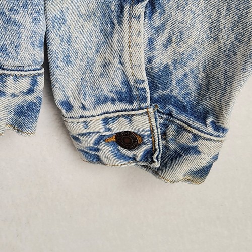 Chaqueta vaquera de colección Levis para hombre de mezclilla lavado ácido talla M70507 - Imagen 5 de 9