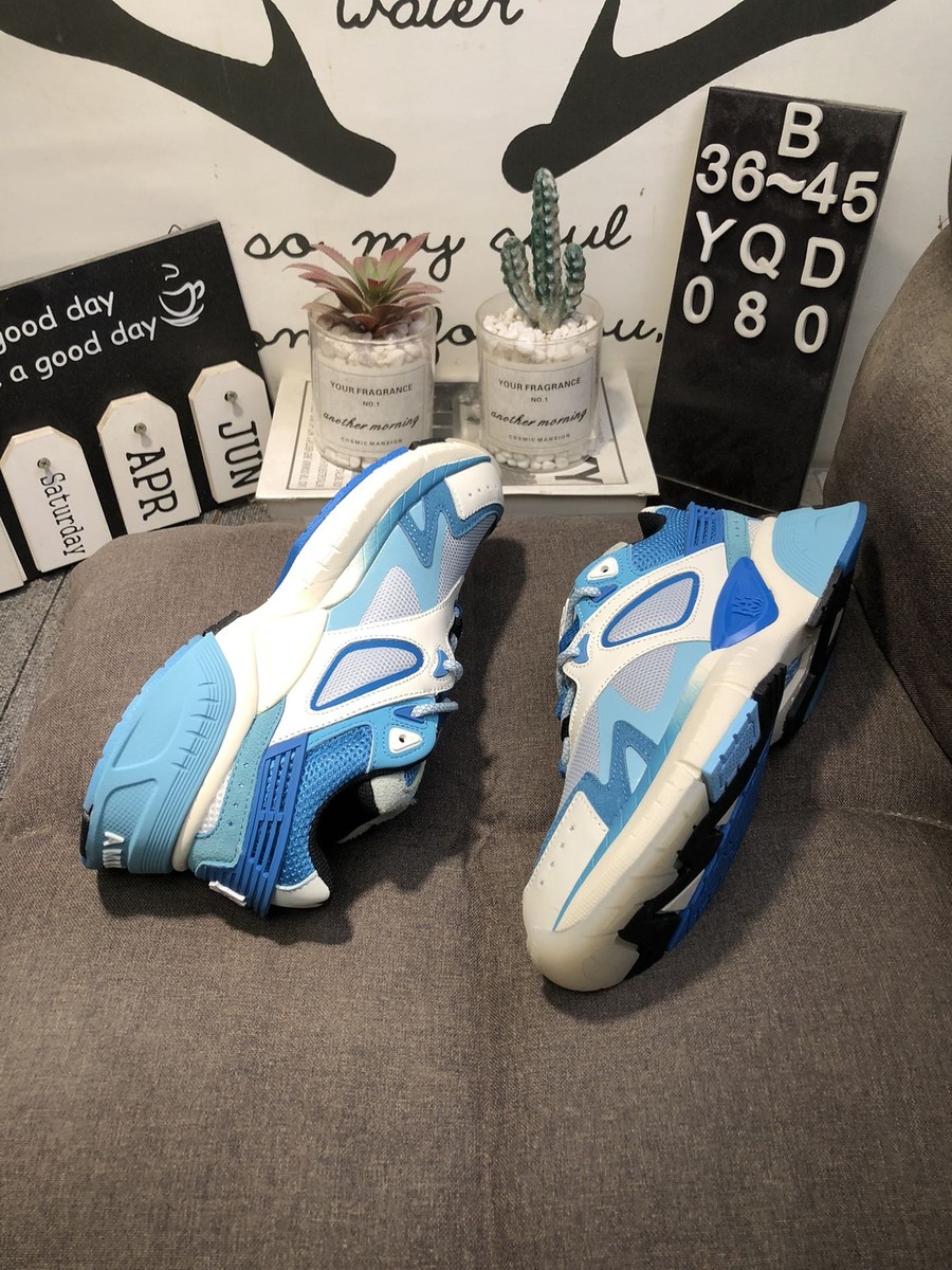 【遊び心溢れる】AMIRI ホワイト&ブルー MA Runner スニーカー AMIRI MA RUNNER Men's casual shoes blue PS24MFS021-401 | eBay