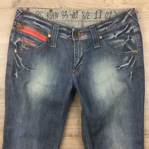G-Star Raw Stud CustomWomen's Jeans Boot Cut Size 29 Actual W31 L27.5 (CA2) - Imagen 3 de 11