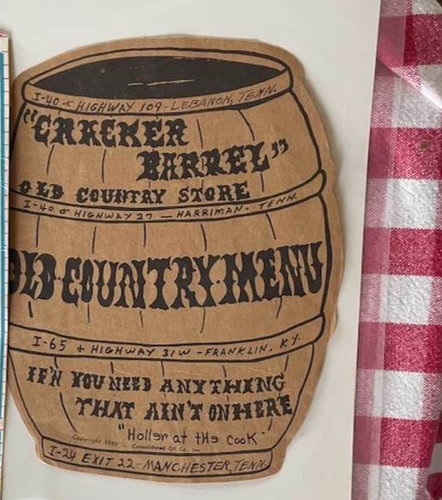 Original Cracker Barrel Ad & White Castle Nativo American Ad Tocado de Plumas - Imagen 3 de 4