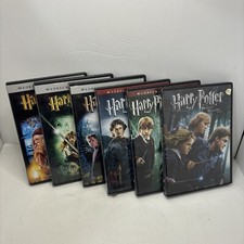 Harry Potter Lot of 6 DVD Movies